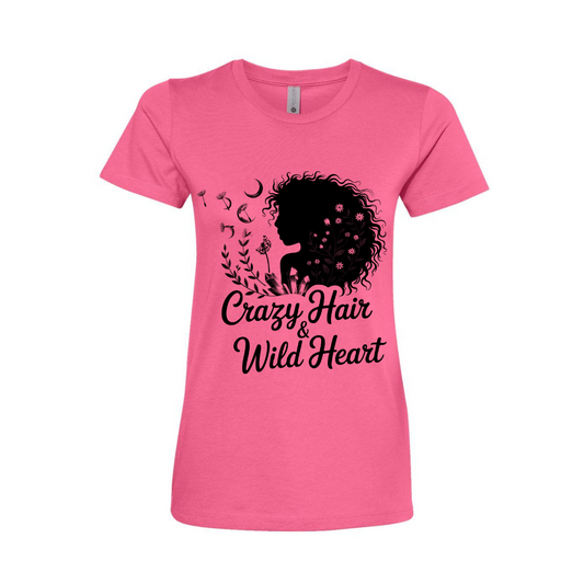 Crazy Hair & Wild Heart Tees